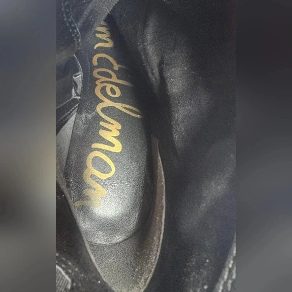 Sam Edelman Hilty Pointed Toe Leopard Calf Hair Ankle Bootie Boots Size 5 EUC - Picture 9 of 15